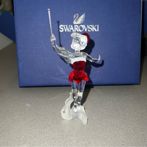Swarovski Tinkerbell Christmas Mrs Claus 2012 Red Retired Rare Box COA - Picture 5 of 12
